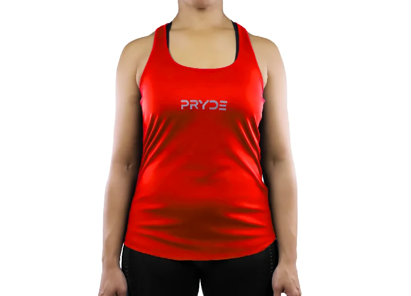 Racerback Performance Shirt-- Cotton Fabric Linen Fabric Terry Fabric