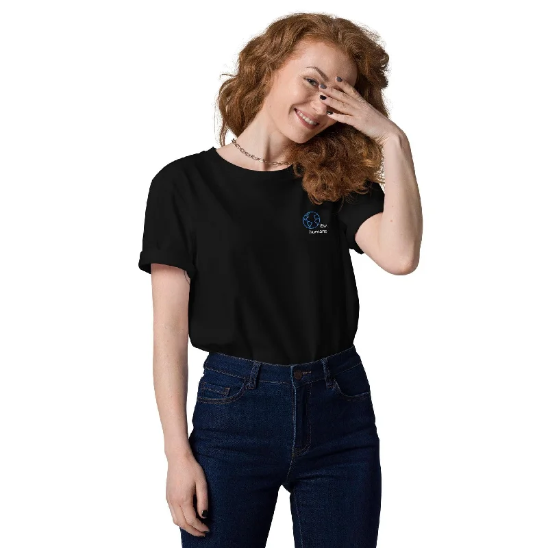 Ew, Humans organic t-shirt-- Terry Blend Velvet Blend Canvas Blend