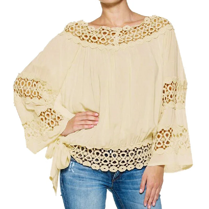 blouse women Loose Blouse Long Sleeve Lace Blouses Tops Vintage Embroidery Flower Crochet Blouse Women Shirts-- Lace Blend Ribbed Blend Corduroy Blend blouse women Loose Blouse Long Sleeve Lace Blouses Tops Vintage Embroidery Flower Crochet Blouse Women Shirts-- Lace Blend Ribbed Blend Corduroy Blend