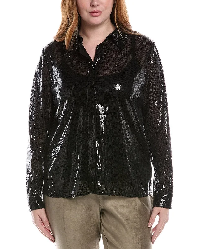 Michael Kors Collection Sequin Hansen Shirt-- Modern Contemporary Chic