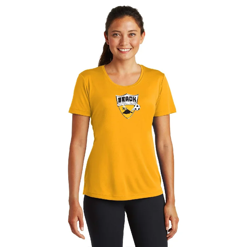 BEACH FC WOMENS DRI FIT TRAINING SHIRT-- Fleece Nylon Spandex