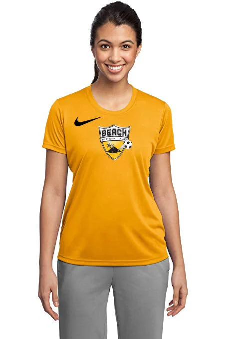 BEACH FC WOMENS NIKE DRI FIT SHIRT-- Elasticated Padded Insulated