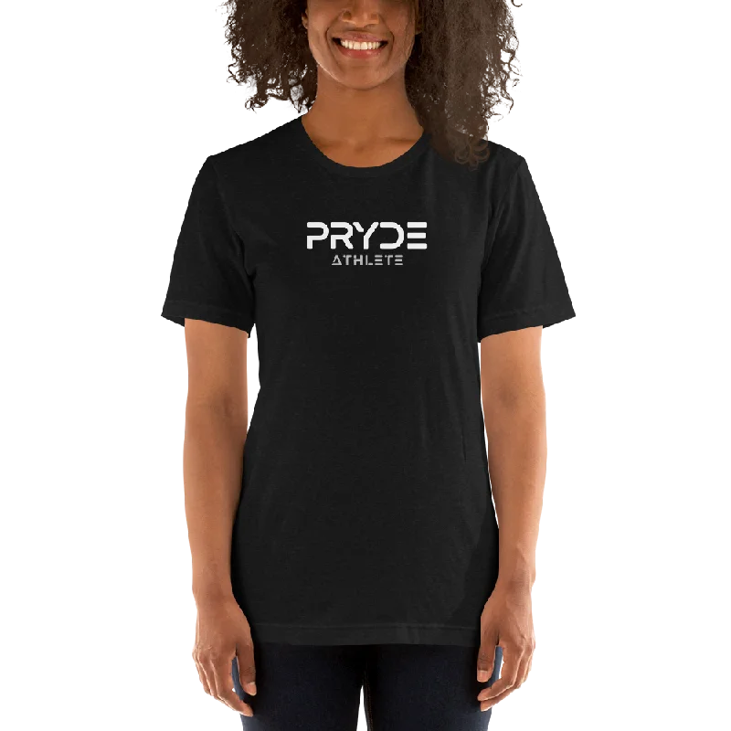 Pryde Athlete T-Shirt-- Ribbed T-Shirt High Neck Heavyweight