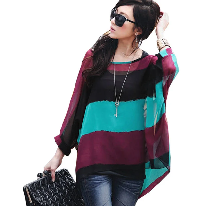 4XL 5XL 6XL Plus Size Women Clothing Casual Blouse Shirt Woman Vintage Print Chiffon Shirts Tops-- Front Pockets Side Pockets Patch Pockets 4XL 5XL 6XL Plus Size Women Clothing Casual Blouse Shirt Woman Vintage Print Chiffon Shirts Tops-- Front Pockets Side Pockets Patch Pockets