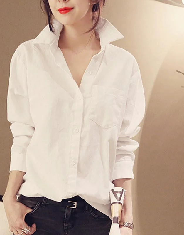 Womens Tops Fashion Blouse Long Sleeve White Shirt Women Blouses Office Shirts-- Embroidered Appliqued Beaded Womens Tops Fashion Blouse Long Sleeve White Shirt Women Blouses Office Shirts-- Embroidered Appliqued Beaded