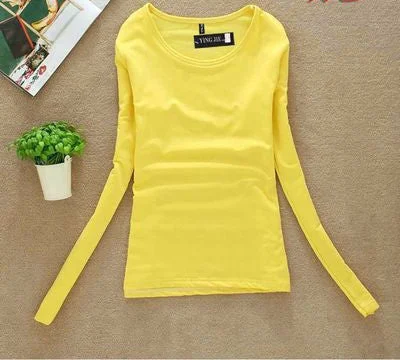 O neck yellow