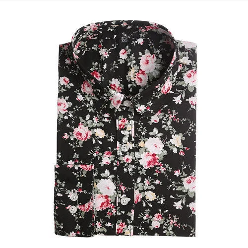 Black floral
