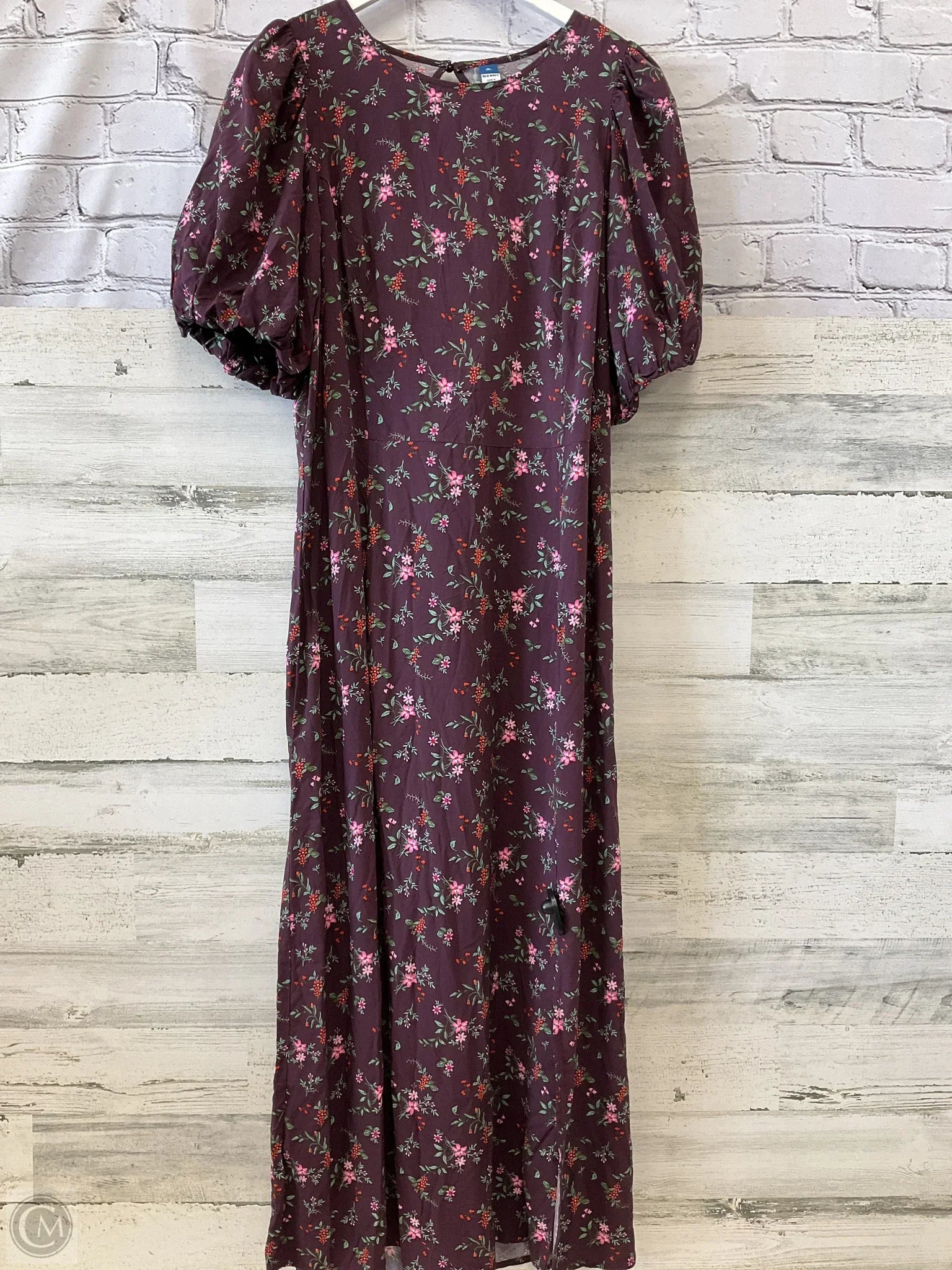 Dress Casual Maxi By Old Navy In Purple, Size: Xl Tunics Velvet soft