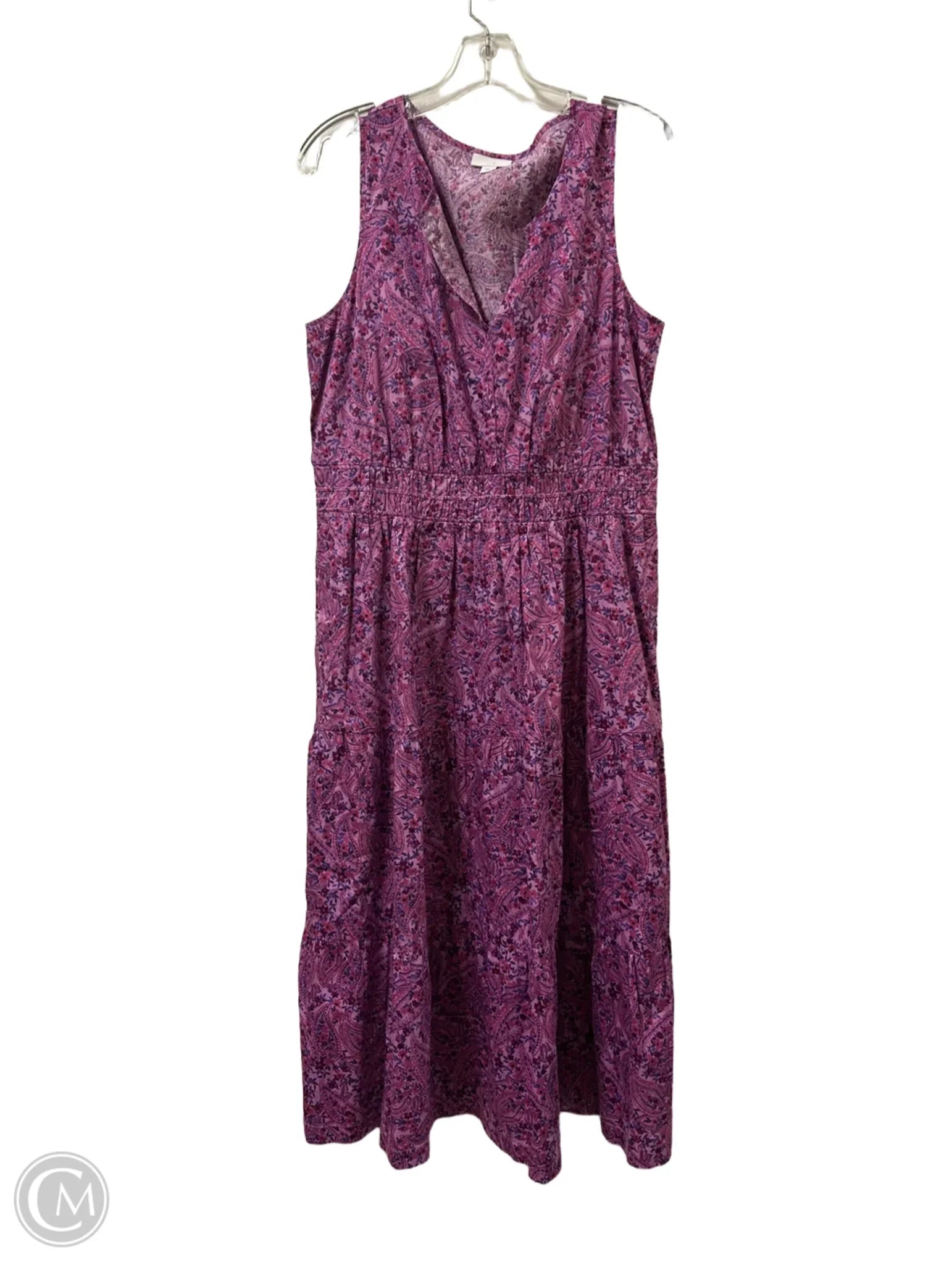 Dress Casual Maxi By J. Jill In Purple, Size: M Tunic Top Casual