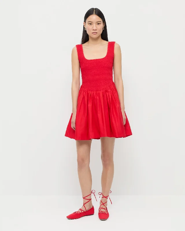 Brynne Mini Dress Trendy Mesh Mini Dress