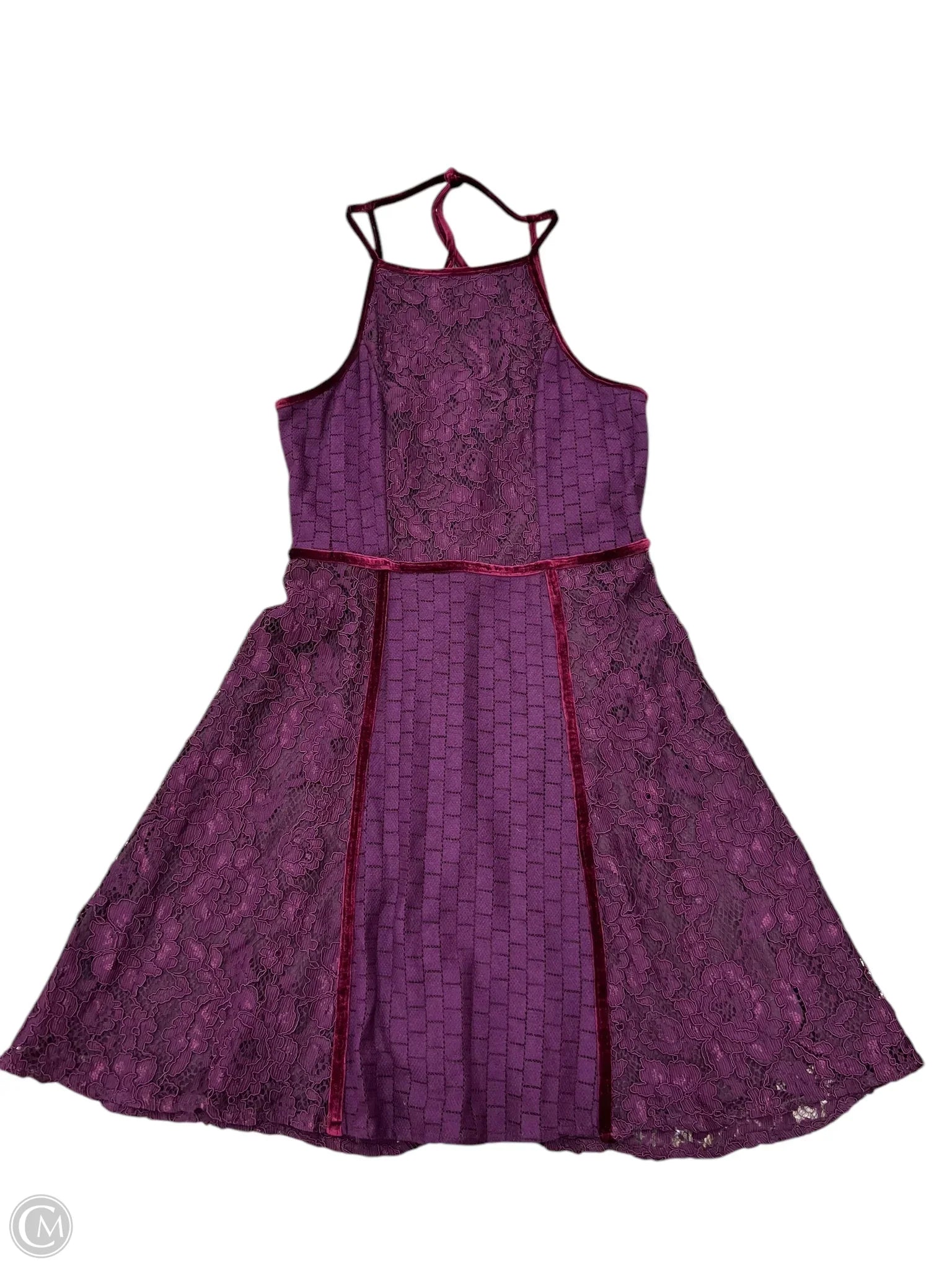 Dress Party Short By Doe & Rae In Purple, Size: S Tunics Brand named