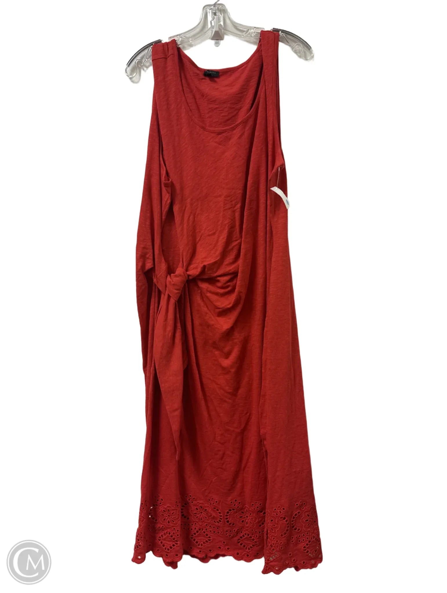 Dress Casual Maxi By Talbots In Red, Size: 30 Elegant Long Evening