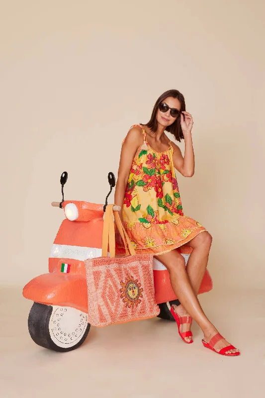 Tonia Mix Print Spaghetti Strap Beach Cover Up Mini Dress Stylish Puff Sleeve Mini Dress Tonia Mix Print Spaghetti Strap Beach Cover Up Mini Dress Stylish Puff Sleeve Mini Dress