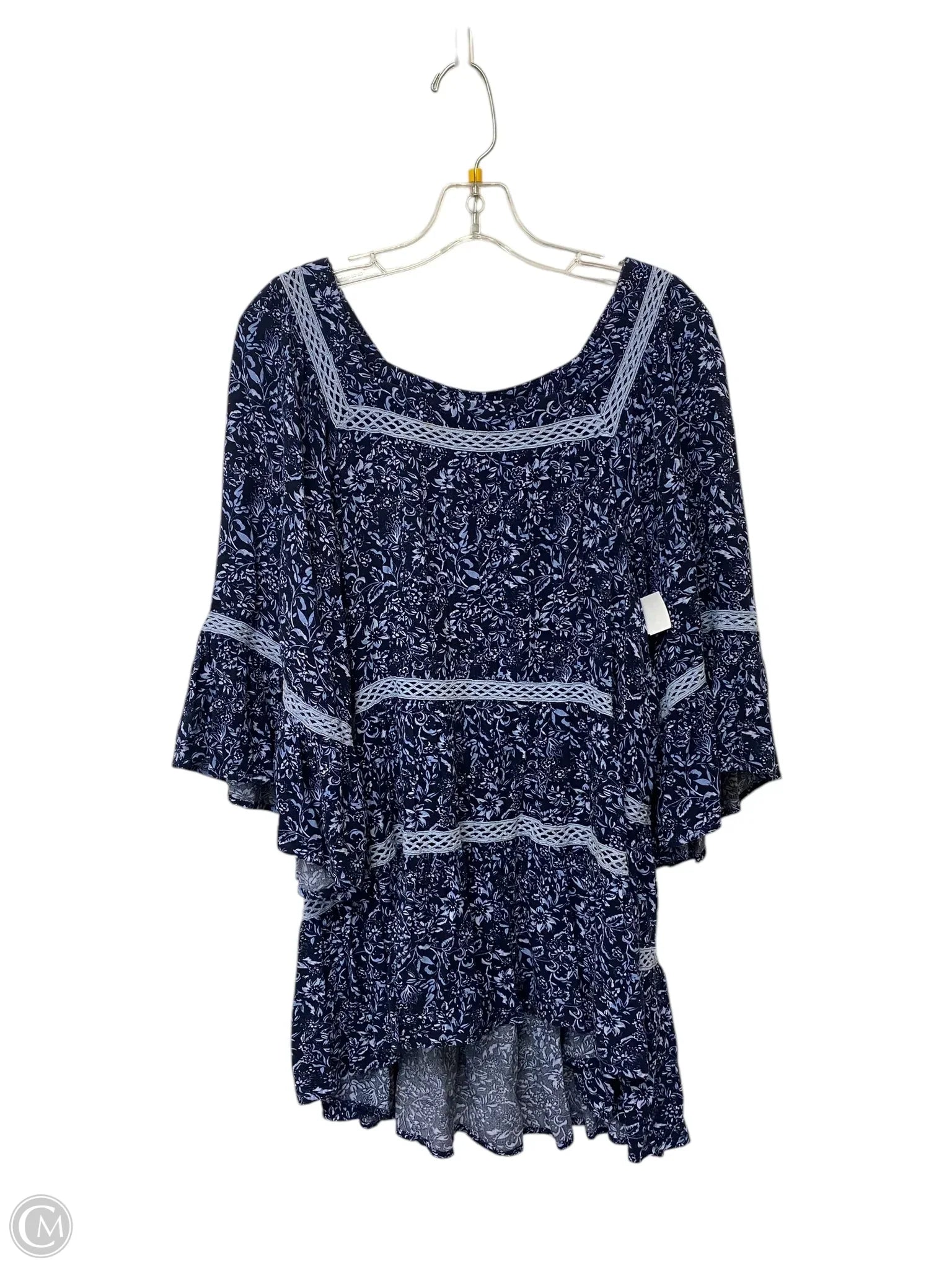 Dress Casual Short By Free People In Blue, Size: S Tunics Formal black
