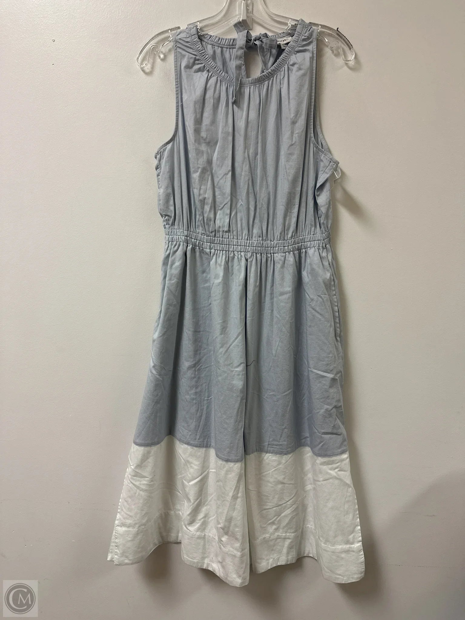 Dress Casual Maxi By Free Assembly In Blue, Size: M Tunics Print Colorful