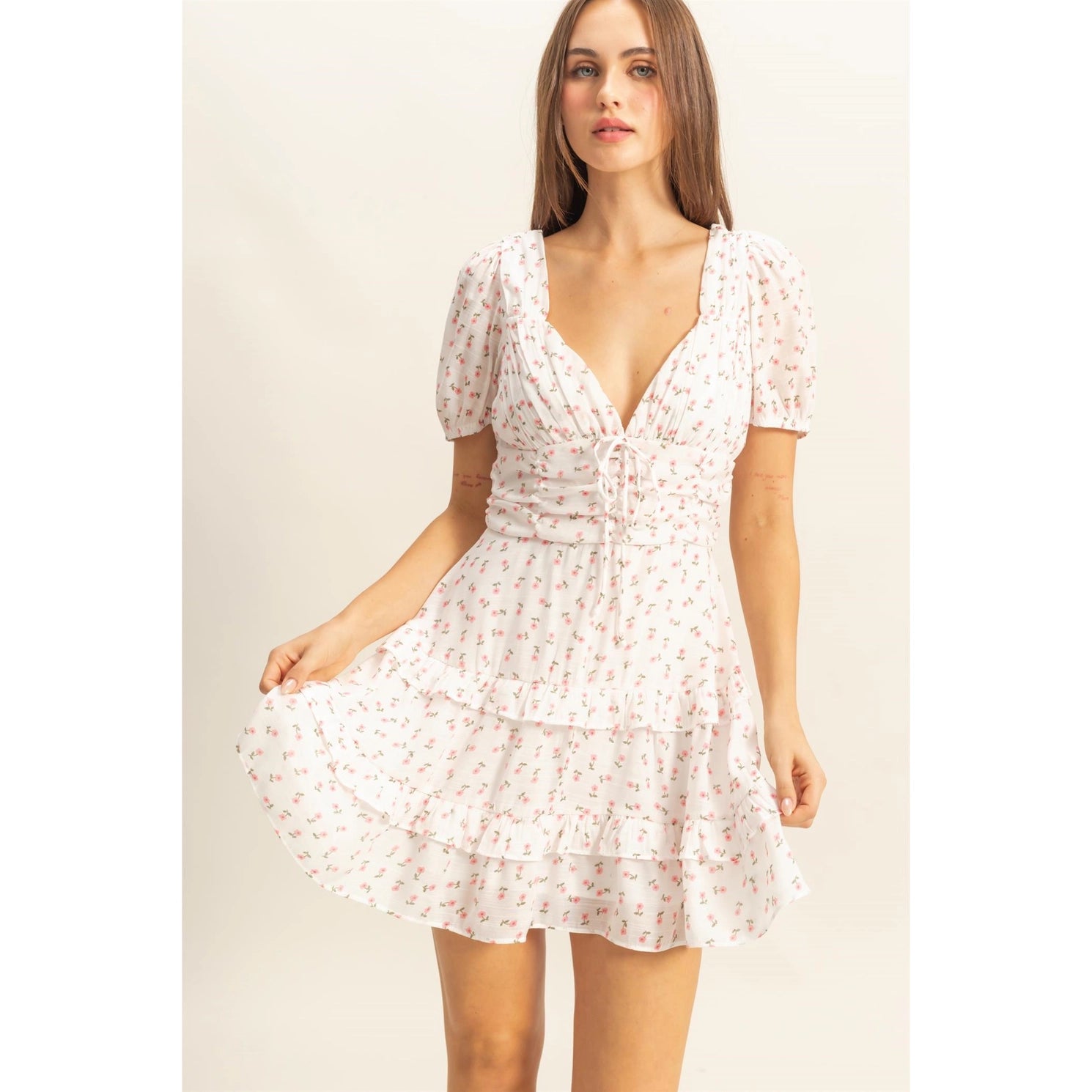 Julianna Mini Dress Cozy Long Sleeve Mini Dress