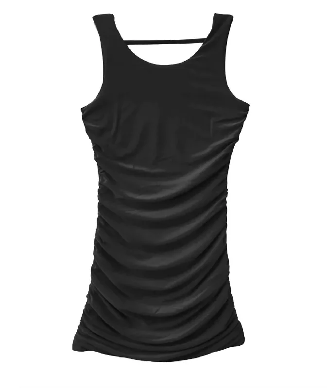 Girls Aiden Dress In Black Tunics Gym athletic