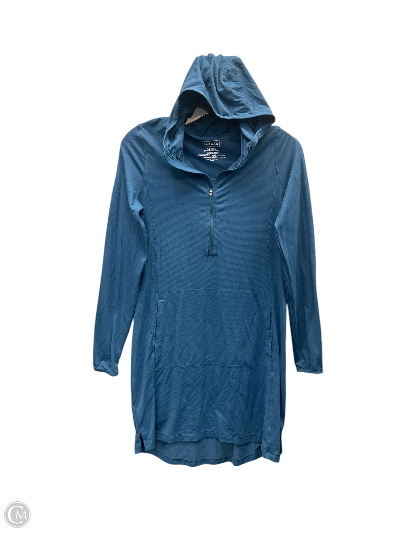 Athletic Dress By L.l. Bean In Teal, Size: Xs Tunics Chic fashionable