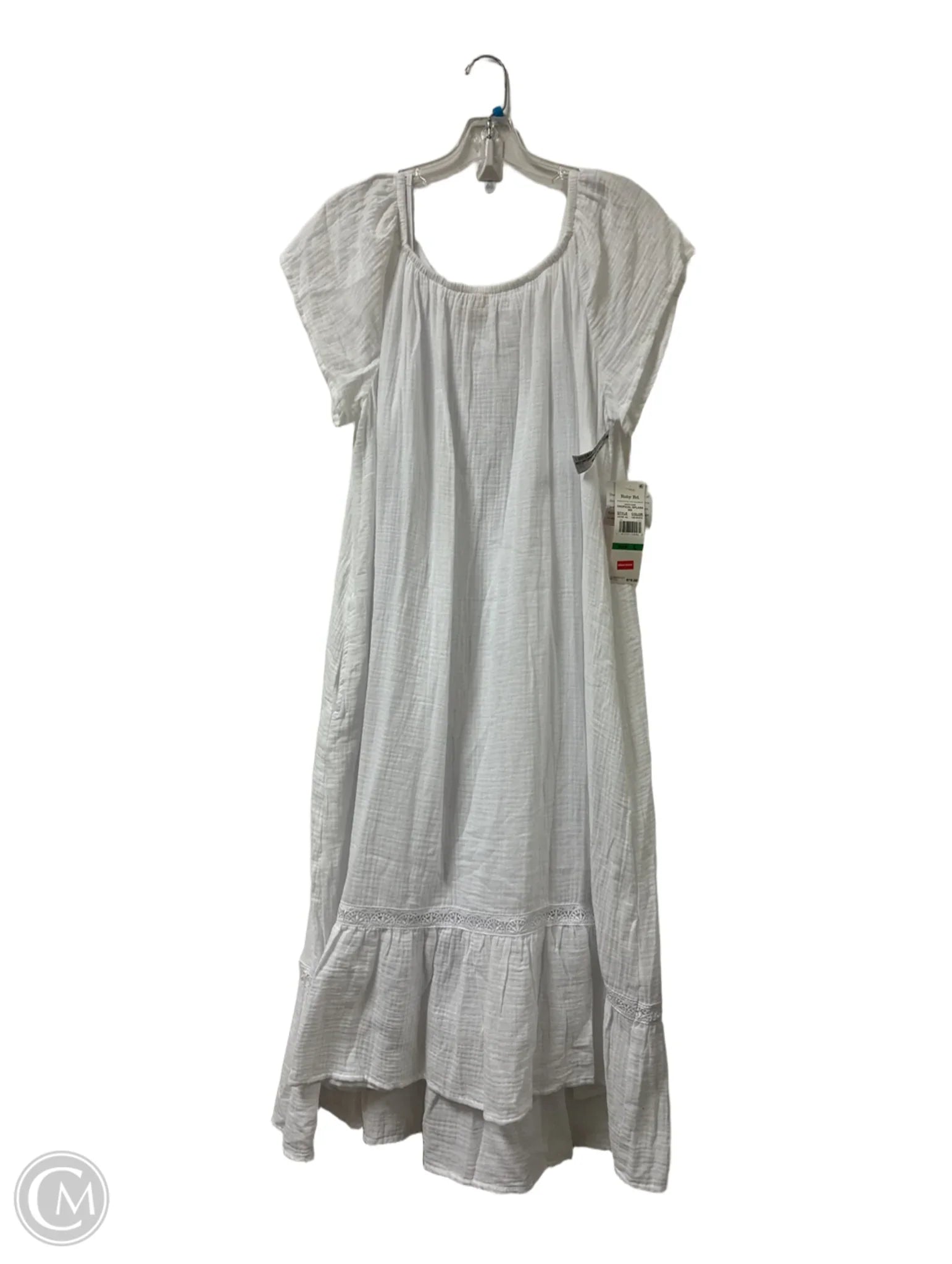 Dress Casual Maxi By Ruby Rd In White, Size: L Tunics Corduroy durable