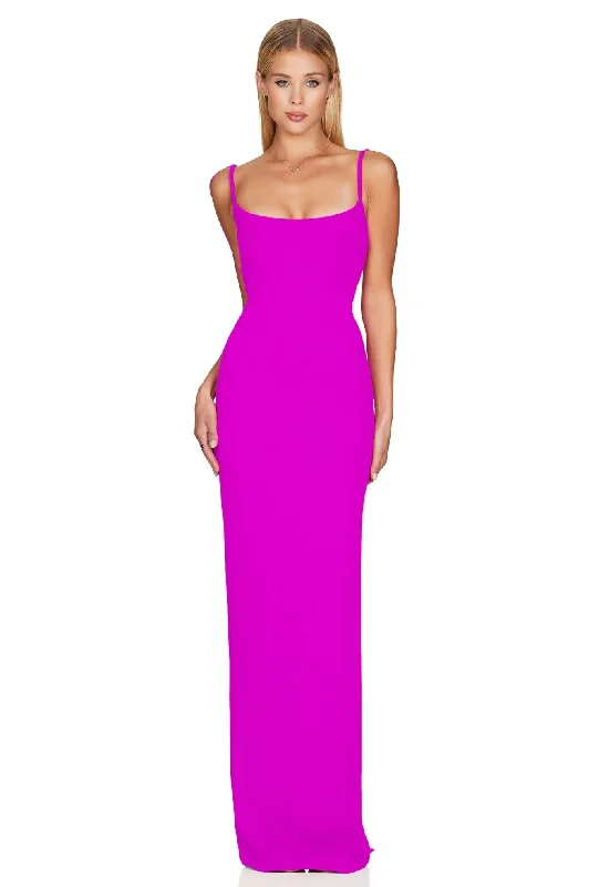 Nookie Bailey Maxi Dress - Electric Pink Tunics Fashionable trendy