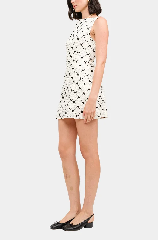 Bernadette Mini Dress Trendy Tie-Dye Mini Dress