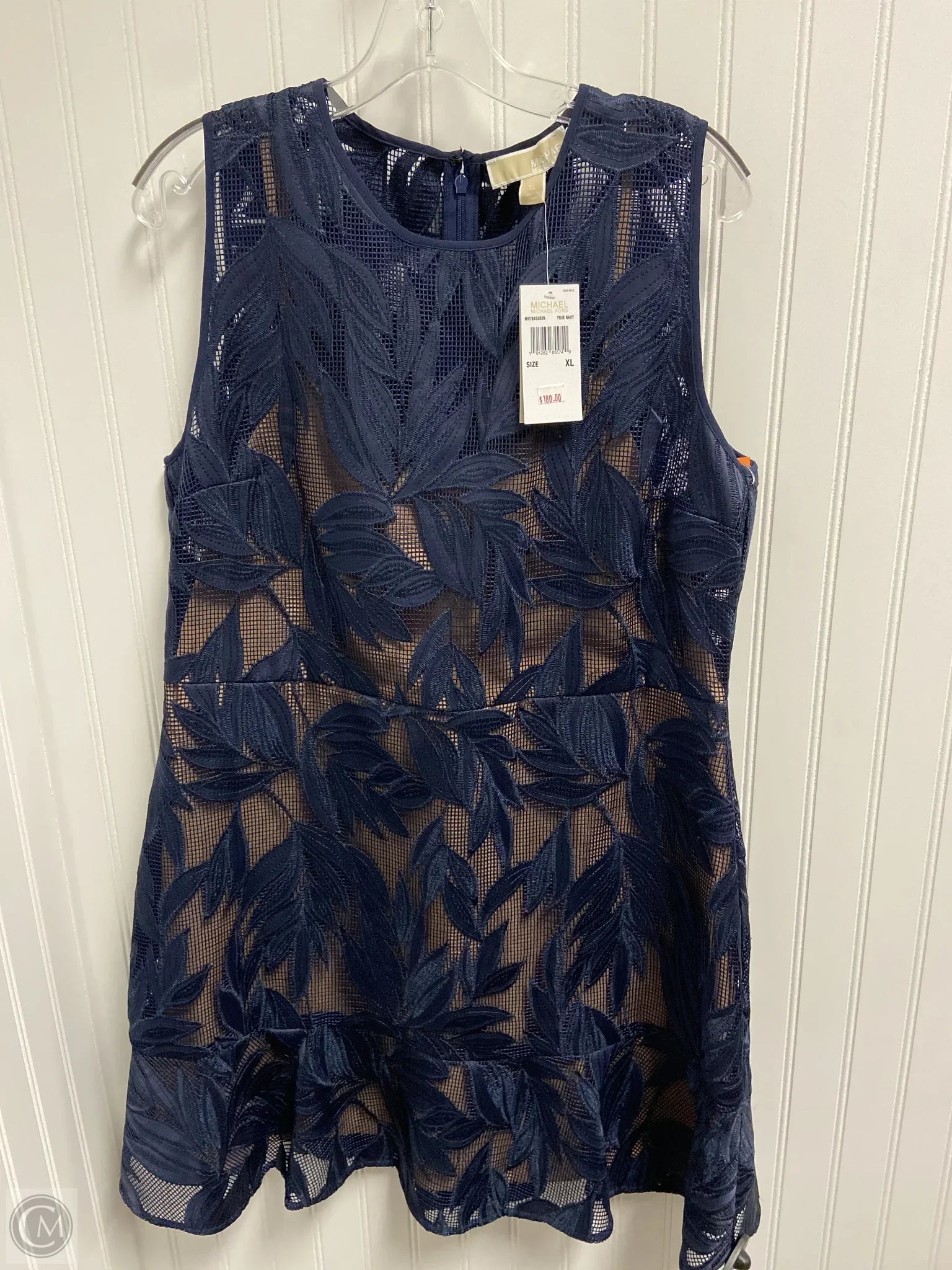 Dress Party Short By Michael By Michael Kors In Navy, Size: Xl Tunics Vintage classic Dress Party Short By Michael By Michael Kors In Navy, Size: Xl Tunics Vintage classic