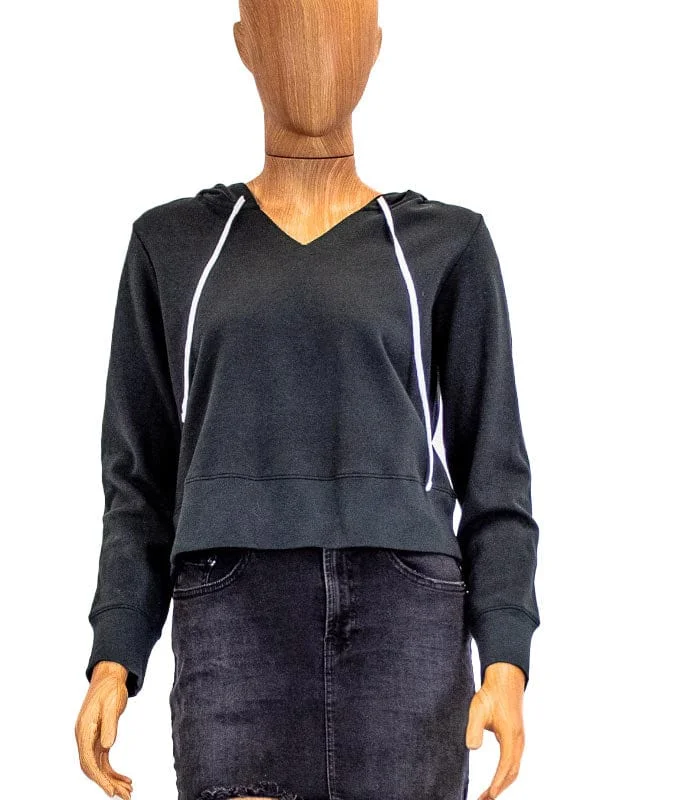Hooded Pullover Sweater Slim Sleeve Pullover