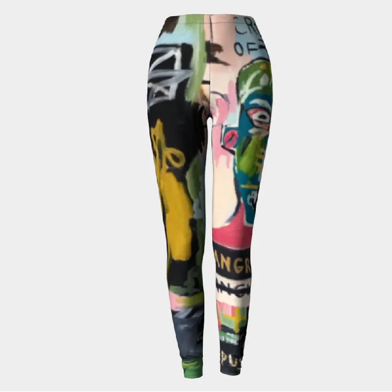 Leggings - Susan’s Basquiat Cozy Lounge Pants Leggings