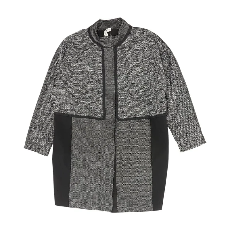 Gray Misc Active Coat Front Pockets Side Pockets Patch Pockets