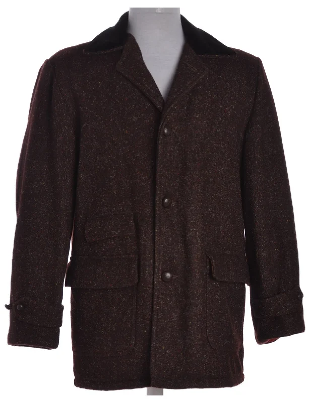 Brown Velvet Collar Coat Bomber Jacket Denim Jacket Leather Jacket