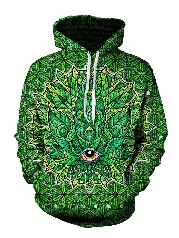 Leaf Pullover Hoodie Hoodie with Pocket Utility Practical