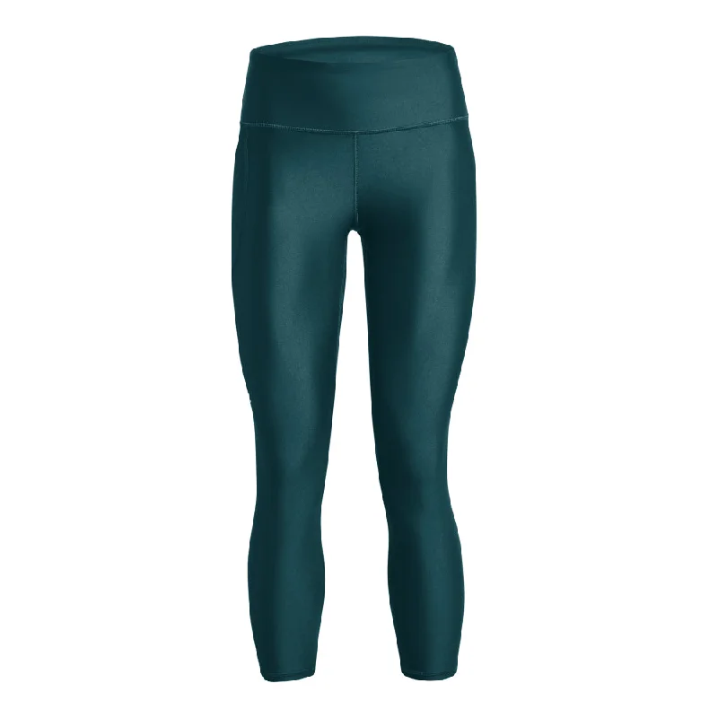 Under Armour HeatGear Armour Hi-Rise Ankle Leggings - Womens - Tourmaline Teal/Illusion Green Fashionable Printed Legging Pants Under Armour HeatGear Armour Hi-Rise Ankle Leggings - Womens - Tourmaline Teal/Illusion Green Fashionable Printed Legging Pants