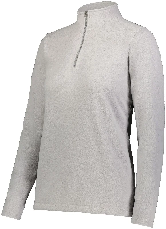 Ladies Micro-Lite Fleece 1/4 Zip Pullover 6864 Saggy Sleeve Comfort