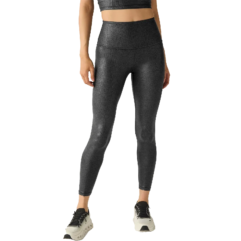Women's High Waisted Midi Legging Fashionable Printed Legging Pants