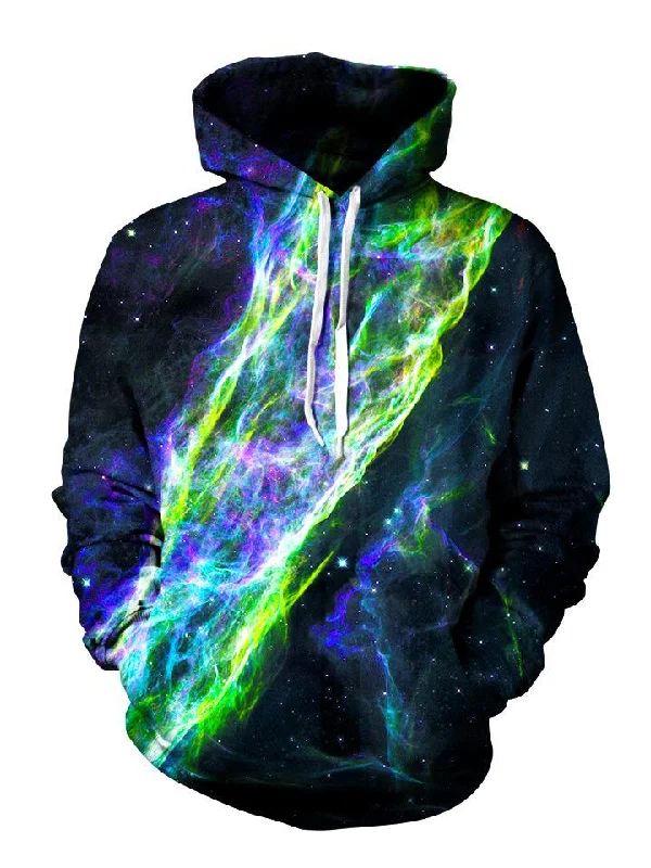Electric Wave Pullover Hoodie Hoodie with Raglan Sleeves Sporty Comfortable