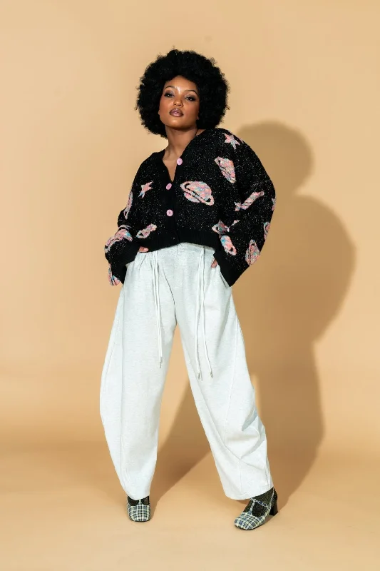 Baddie Barrel Sweatpant Trousers Trousers Modern Contemporary