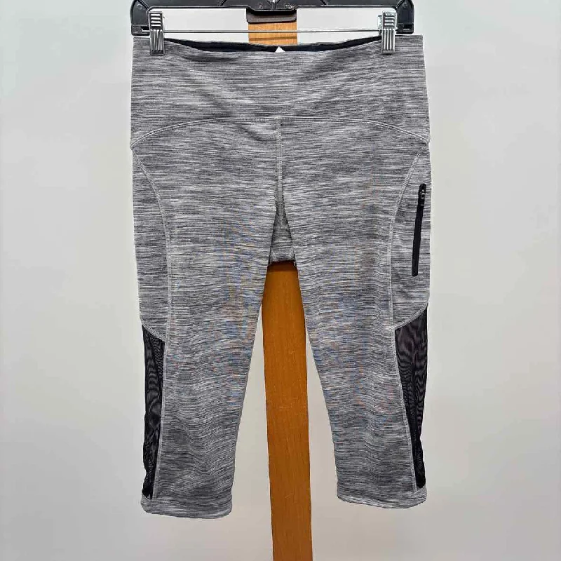 Lululemon Women's Size 8 Gray Heathered Leggings Fashionable Full-Length Active Leggings Lululemon Women's Size 8 Gray Heathered Leggings Fashionable Full-Length Active Leggings