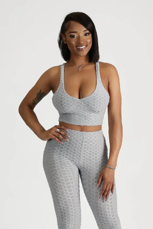 The Great Forever Criss-Cross Back Bra Top & Leggings SET Cozy Cotton Leggings