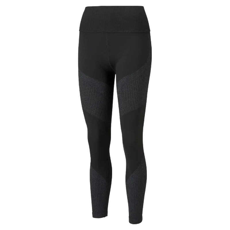 Puma Train Seamless High Waist 7/8 Leggings - Womens - Black Trendy Cold Weather Tights Puma Train Seamless High Waist 7/8 Leggings - Womens - Black Trendy Cold Weather Tights