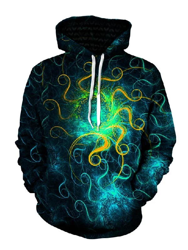Euphoric Space Pullover Hoodie Hoodie with Color Block Contrast Stylish