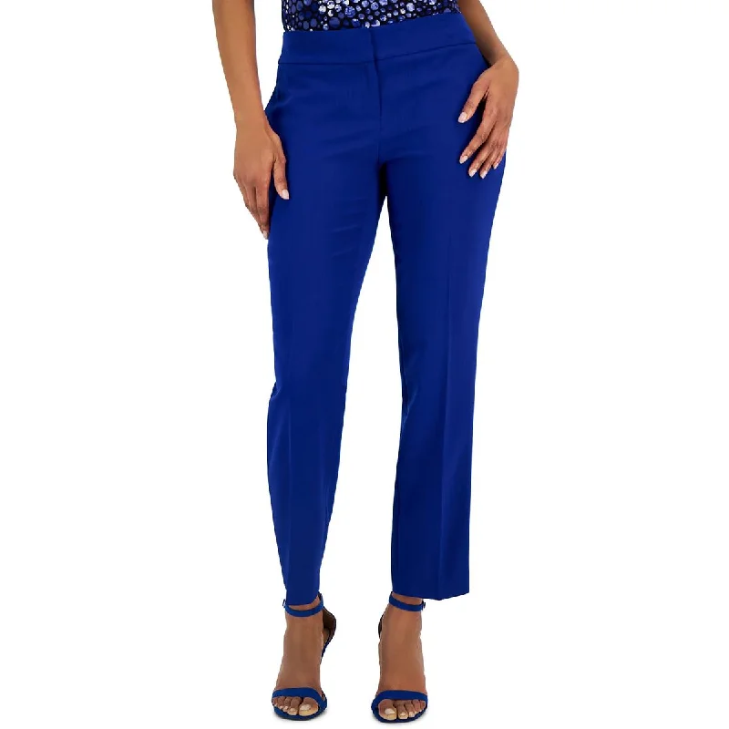 Kasper Womens Straight-Leg Wear to work Trouser Pants Trousers Pleated Formal