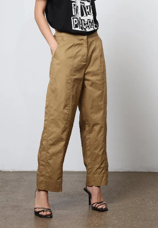 VIVID TROUSERS TOBACCO Trousers stylish elegant