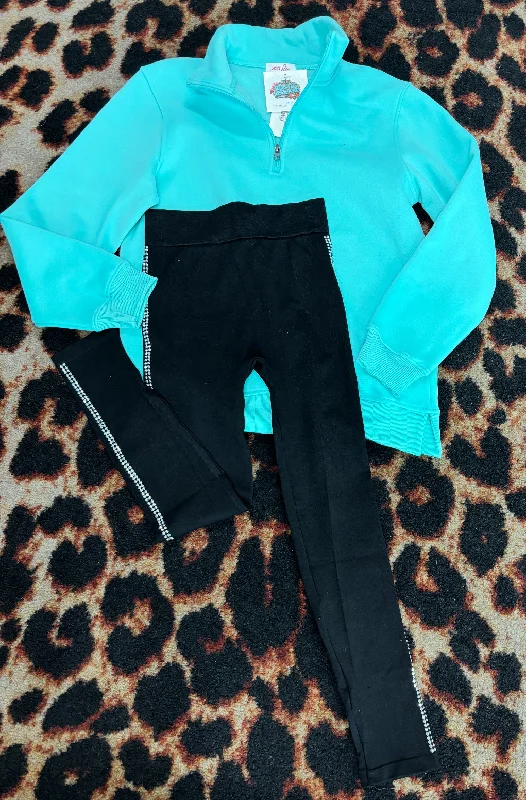 Gem Leggings Fashionable High-Rise Workout Leggings