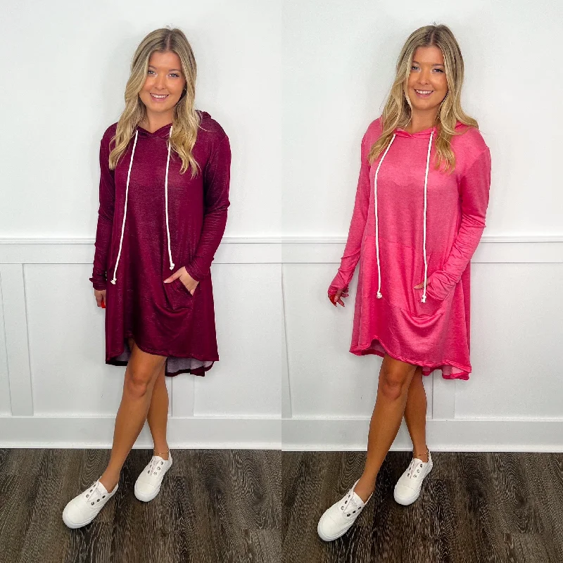 Tailgate Nights Lightweight Avery Mae Hoodie Pullover Dress - 2 colors! Hoodie with Pastel Soft Subtle Tailgate Nights Lightweight Avery Mae Hoodie Pullover Dress - 2 colors! Hoodie with Pastel Soft Subtle