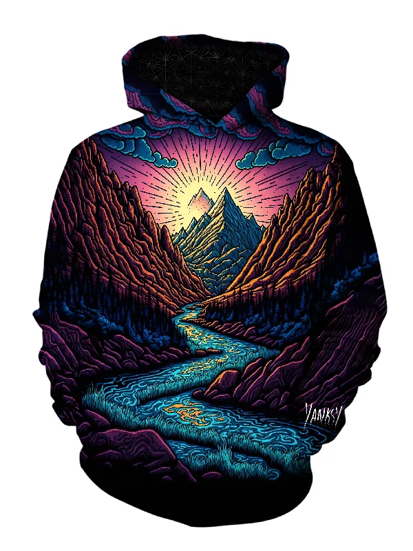 Ruthless Feeling Unisex Pullover Hoodie Hoodie with Hem Frayed Vintage Worn