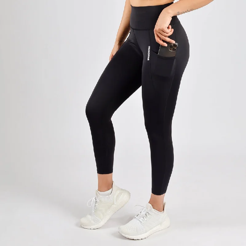 Breeze Pocket Leggings 7/8 Cozy Yoga Compression Leggings