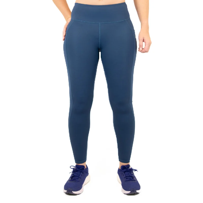 Mc Keever Core 22 Pro Leggings - Womens - Teal Fashionable Sports Compression Leggings Mc Keever Core 22 Pro Leggings - Womens - Teal Fashionable Sports Compression Leggings