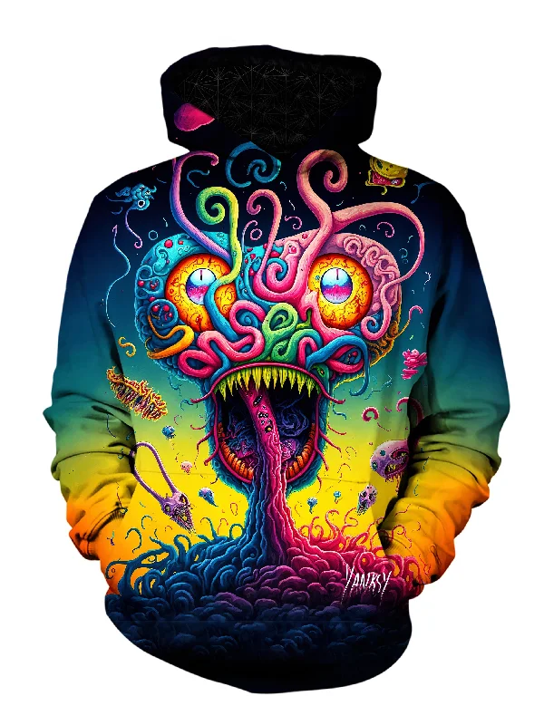 Tasteless Hatred Unisex Pullover Hoodie Hoodie with Back Slit Movement Comfort