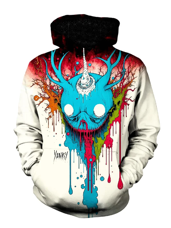 Invisible Wisdom Unisex Pullover Hoodie Hoodie with Fur Luxurious Winter