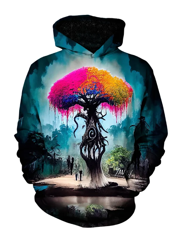 Infernal Tradition Unisex Pullover Hoodie Hoodie with Stripes Bold Sporty